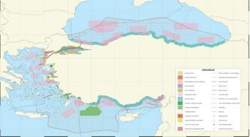 Türkiye Deniz Mekansal Planlaması haritası resmiyet kazandı