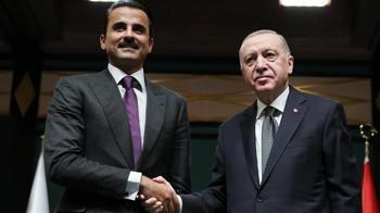 Erdoğan Katar Emiri ile görüştü! İşte masadaki konular...