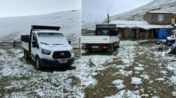 Üç kentte Temmuz ayında kar şaşkınlığı: Görülmemiş bir şey yaşadık