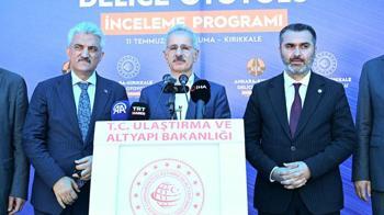 Bakan Uraloğlu: 80 dakikalık yol 43 dakikaya düşecek