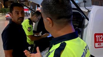 Alkollü araç kullanırken yakalandı ortalığı birbirine kattı