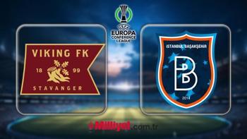 Viking Başakşehir maçı hangi kanalda, saat kaçta, nereden izlenir? Konferans Ligi Viking Başakşehir maçı muhtemel 11'ler
