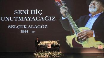Usta sanatçı Selçuk Alagöz için AKM'de tören düzenlendi