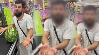 Markette utanç veren işfa: Görüntüler sosyal medyada yayıldı