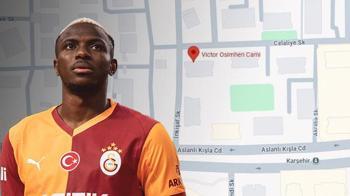 Google haritalardaki camide Osimhen ismi görenleri şaşırttı