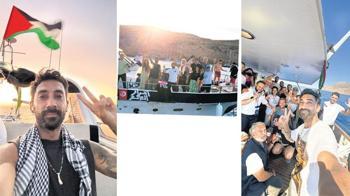 Ablukaya karşı en büyük filo Gazze yolunda