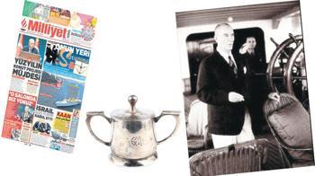 Gümüş şekerlik Anıtkabir'de