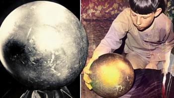 Yangın sonrası beliriverdi! Metal kürenin 50 yıllık esrarı: Hareket edip sesler çıkartıyor