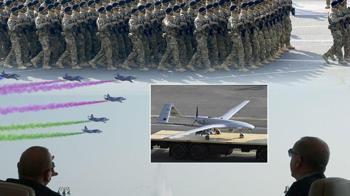 Azerbaycan, Karabağ Zaferi'nin 5. yılını askeri geçit töreniyle kutladı: Türk F-16'ları Bakü semalarında!