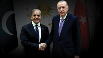 Cumhurbaşkanı Erdoğan, Bakü'de Pakistan Başbakanı Şerif'i kabul etti