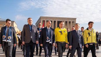 1907 Fenerbahçe Derneği, geleneksel Anıtkabir ziyaretini gerçekleştirdi