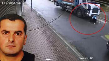 Belediye işçisi feci şekilde can vermişti! Korkunç kazanın görüntüsü ortaya çıktı