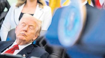 Uykuya direnmeye çalıştı