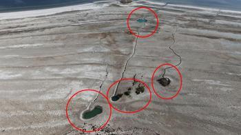 Kentte dehşet verici görüntü! 'Ada karada kaldı, tamamen yok olacak'