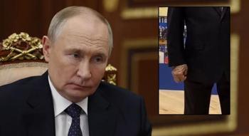 Dünya bu görüntüyü konuşuyor! ABD basınından flaş iddia: Putin'in sır gibi sakladığı hastalığı ortaya çıktı