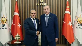 Cumhurbaşkanı Erdoğan, Mısır Dışişleri Bakanı Abdulati'yi kabul etti