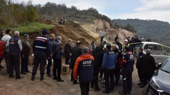Ordu'da taş ocağı şantiyesinde göçük altında kalan işçinin cenazesine ulaşıldı