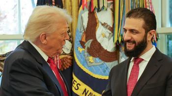 Trump ile Şara'nın Oval Ofis'teki esprili sohbeti sosyal medyada gündem oldu: Kaç eşin var?