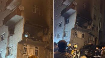 SON DAKİKA! Kağıthane'de bir binada patlama! 1 yaralı