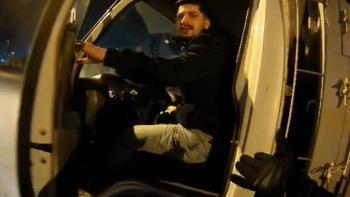 'Canım sıkkın' deyip motosikletliyi darbetti