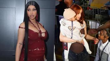 Cardi B anne oldu! Grammy’li yıldız dördüncü bebeğini kucağına aldı