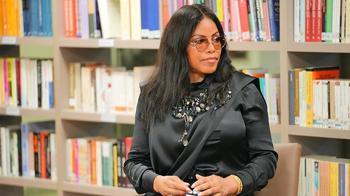 Malcolm X'in kızı yazar Ilyasah Shabbaz, İstanbul'da okurlarla bir araya geldi