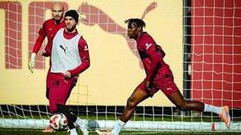 Galatasaray'da Gençlerbirliği maçı hazırlıkları devam etti