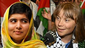 Gazze için turnusol testi: Greta ile Nobelli Malala nasıl karşı karşıya getirildi?