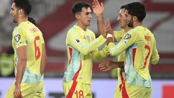 İspanya doludizgin! Deplasmanda Gürcistan'ı rahat geçtiler