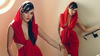 Siyah beyaz kare! Hande Erçel'den kalp emojili paylaşım