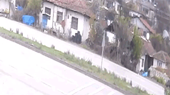 Feci kaza kameraya yansıdı! Traktör sürücüsü üzerine gelen...