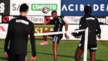 Beşiktaş, milli arada antrenmanlara devam etti