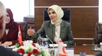 Bakan Göktaş, KKTC Çalışma ve Sosyal Güvenlik Bakanı Hasipoğlu ile bir araya geldi