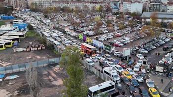 İstanbul'da 'derbi' trafiği! Yoğunluk yüzde 85'e ulaştı