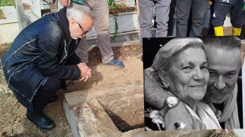 Levent Özdilek'in acı günü! Annesini son yolculuğuna uğurladı