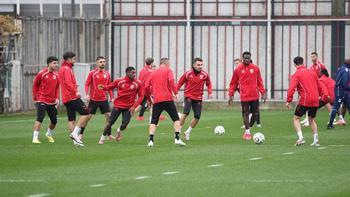 Samsunspor'da AEK maçı hazırlıkları sona erdi
