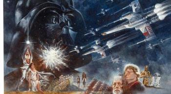 Dünyanın en kült filmlerinden! Star Wars'un çıkış yaptığı afiş 3,9 milyon dolara satıldı