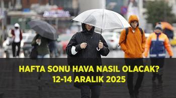 Meteoroloji'den sağanak ve kar yağışı uyarısı! 12-14 Aralık hava durumu raporu...