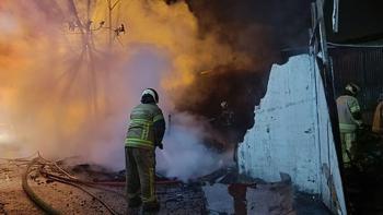 Bursa'da korkutan baraka yangını