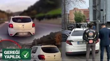 Bakan Yerlikaya duyurdu: Trafik güvenliğini tehlikeye sokan sürücü yakalandı