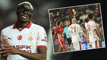 Galatasaray'da Osimhen'in sarı kart bilmecesi! Mustafa Anıklı değerlendirdi: Masum olduğunu hangi delikanlı savunabilir?