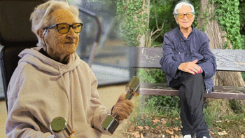 101 yaşında ve her gün 2 saatini spor salonunda geçiriyor