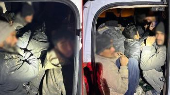 İstanbul hayalleri yarım kaldı! 12 kaçak göçmen yakalandı