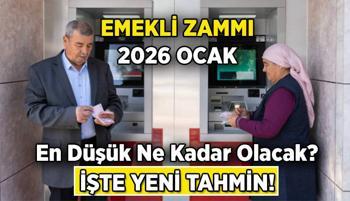 Emekli Maaşı 2026 Ocak'ta en düşük ne kadar olacak? SSK, BağKur Emekli Aylığı Zammı 6 Aylık enflasyon farkı ne zaman açıklanacak?