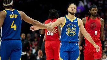 NBA'de Stephen Curry'nin rekor performansı Golden State Warriors'a yetmedi!