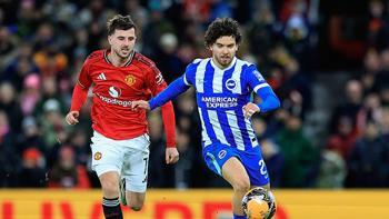 Manchester United'a büyük şok! Ferdili Brighton kupada turu geçti