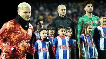 Fethiyespor-Galatasaray maçında ilginç anlar! Icardi'den kaleciye tebrik
