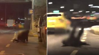 İstanbul'da esrarengiz dakikalar! Direksiyon hakimiyetini kaybeden sürücünün hareketleri şaşırttı