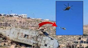 İsrail ordusuna ait helikopter yere çakıldı! Kurtarma operasyonu faciaya dönüştü
