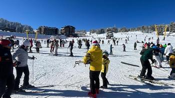 Uludağ'da sömestir yoğunluğu